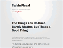 Tablet Screenshot of calvinflegal.com
